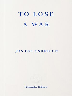 cover image of To Lose a War